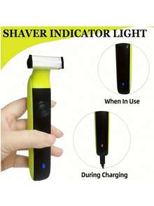 Afeitadora eléctrica recargable portátil para hombres, recortadora de vello de axilas y piernas - Un gran regalo para tu padre o novio. - Multicolor - Ver 6