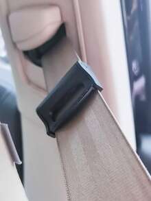 1-Pair Universal Car Seatbelt Limiters | Anti-Tension Adjusters | Suitable For All Car Models | High-Quality Anti-Slip Design - Seatbelt Adjuster - View 1