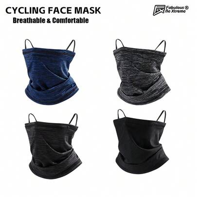 Fabulous Be Xtreme WB-GNT Summer Chiffon Sun Protection Ear-Hanging Face Mask