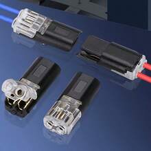 12/22pcs 2-In 2-Way D2 Terminal Block, Terminal Block, Spliceable Terminal Block, Tool-Free Terminal Block, Renovation & DIY Projects, Back To School - D2 - View 4