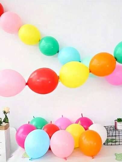 100 piezas de globos de cola de 5 pulgadas de colores variados, adecuados para decoración de bodas, decoración de fiestas de cumpleaños, celebración de aniversarios, ceremonias de graduación, decoración navideña, decoración del Día de la Madre, decoración interior y exterior, decoración del hogar, decoración de habitaciones y otras ocasiones