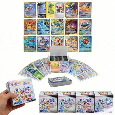 Marco de tarjeta de batalla TCG - 36 paquetes - Colección de productos de juego de cartas de anime - Regalos de fiesta, relleno de existencias, nuevas cartas, cartas de juego, cartas de juego, colección de tarjetas de regalo de fiesta