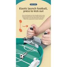 一套儿童桌面足球游戏，互动桌面游戏，益智玩具，青少年游戏，游戏桌，适合6/7/8/9岁儿童，10岁男孩，儿童桌椅玩具 - 彩色 - 查看 7