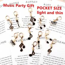 1pc, 6pcs, 10pcs, 12pcs Musical Note And Music Symbol Charms, Suitable For Keychains, Inspirational Cards, Guitar String Instruments - Treble Clef/Clef/Flat Mark (Perfect For Musicians, Students, Music Party Gifts, Instrument DIY Decoration) - Multicolor - View 2
