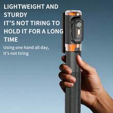 Upgraded 110cm/3.61ft Selfie Stick Tripod Wireless Extendable Monopod With Bluetooth Remote Shutter Foldable Phone Holder Universal For Compatible With IPhone, Compatible With Samsung Travel Photography - one-size - View 3