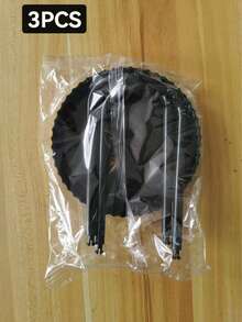 2pcs Plastic Paper Cup Holder, Black And White, Disposable Cup Organizer Rack, Bathroom Cup Holder, Countertop Coffee Cup Storage Rack, Toothbrush Cup Holder, Holds 5oz Paper Cups - Black - View 15