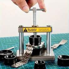 22Pcs/Set Professional Watch Press Set Watch Back For CASE Closing Tool & Fitting Dies Watch Repairing Tool Die Kit For Watchmaker - 22Pcs - View 9
