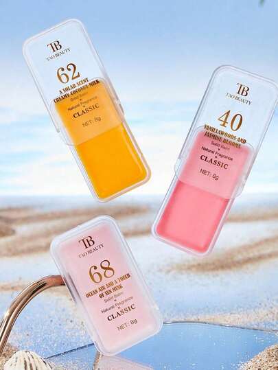 Tao Beauty数码固体香氛霜，口袋香氛霜，盒装，持久留香，便携，除臭