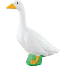 Official Gaggleville 23" Large White Goose, Plastic Garden Décor, Vibrant And Clean Painted Goose Feet - Indoor Or Outdoor Decorative Figurine For Garden, Patio, Or Entryway Accent,Outdoor Decor,Desk Goose,Garden Decor,Porch Goose,Garden Stuff - 預設 - 查看 8