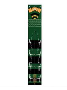 1pc Portable Golf Practice Mat - Washable, Non-Slip Green Training Mat With Target Scoring System, Suitable For Home And Office, Indoor/Outdoor Use - Multicolor - View 14