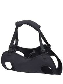 Adjustable Breathable Shoulder Strap Dog Leash, Assist Harness For Elderly, Disabled, Small, Medium, Large Dogs, 4 Carrying Modes (Front/Back) - Black - View 8