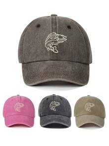 1pc Adjustable Unisex CALIFORNIA Embroidered Casual Baseball Cap, Polyester, Versatile For Leisure, Sports, Travel - Burnt Orange - View 16