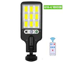 Luz de camino con sensor de movimiento y energía solar, lámpara de pared de para exteriores con control remoto - lámpara de pared - Ver 12