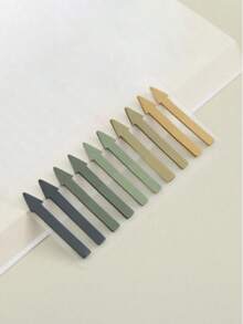 200pcs Arrow Shape PET Sticky Notes, Translucent Waterproof Index Tabs, Highlight Bookmark Stickers For Office School Supplies - C - View 4