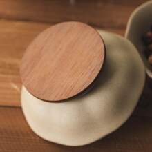 Plato mini vintage de cerámica gruesa de 12 cm, plato de servir de estilo de Oriente Medio para dátiles, apto para frutos secos, dátiles y postres - Gres+marrón - Ver 7