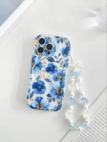 花朵奶油色纹理波浪边花卉彩绘防摔手机壳，配串珠手链配件，兼容 17 Pro/17 Air/17/17 Pro Max/16/11/16 Pro/16 Plus/16 Pro Max/16 e/15 Pro Max/13/14/12/XS/XR/7G/8P、Galaxy S25/S25 Plus/S25 Ultra/A16/A36/A26/A56/A50/A12/A32/A52/A72/A51/A21 S/A13/A14/S24/S24 Plus/S24 Ultra、S22/A52/A53/A54/A55/S23、11/12 Pro/12/12 X/13 Pro/14 Pro/15 Pro 等机型。 10/9/Note9/12c/Note11pro/Note8Pro，国际版，非国内版 - 彩色 - 查看 6