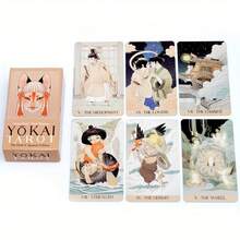 Bộ bài Tarot Yokai phiên bản tiếng Anh, có sẵn. - Nhiều màu - Xem 5