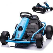 Kids Electric Vehicles - Blue - View 1