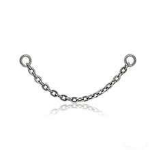 1pc Stainless Steel Chain, Suitable For Hoop Earrings, Spiral Earrings, Can Be Layered - Ring - View 7