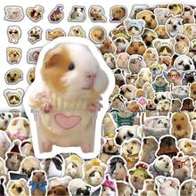 100pcs Guinea Pig Stickers, Office File Seals, Office Supplies Stickers - Multicolor - View 5