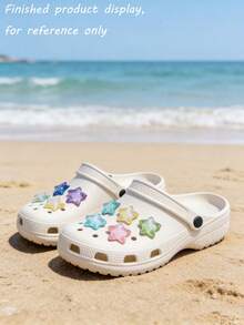 New Ice Transparent Halo Gradient Star Card 17mm Diy Cave Shoes Handmade Design Materials In Stock Factory Wholesale - Multicolor - View 10