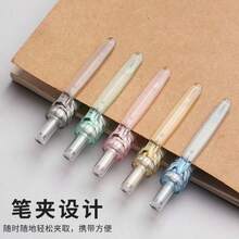 1pc Interesting High-End Pen Prank Toy, Ballpoint Pen Joke Toy, Elastic Pen Party Fun Game Prank Toy, Toy, Game, Prank - Multicolor - View 5