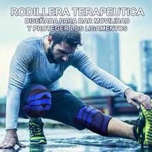 Rodillera Elástica De Compresión Gym Para Deportes Correr - Multicolor - Ver 3