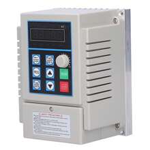 Variador de Frecuencia, 1hp Bifásico A Trifásico 220v 750w, Controlador de Velocidad del Motor - Gris Claro - Ver 6