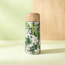 6oz Mini Vacuum Insulated Tumbler, Fashionable Mini Coffee Cup, 316 Stainless Steel, With Sunflower, Rose, Daisy, Lily And Fresh Green Floral Patterns - Perfect Holiday Gift - Multicolor - View 8