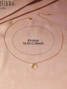 1件优雅半圆形羽毛项链，情人节礼物 - 马眼形切割绿色翡翠宝石和钻石叠层浪漫珠宝 - 彩色 - 查看 8