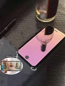 Elegant And Durable 9H Gradient Mirror Screen Protector For IPhone 16 Pro Max To Xs Max+, Easy Installation, Fashionable Protection, Waterproof Tempered Glass, Anti-Shock, Anti-Scratch, Anti-Fingerprint, Full Coverage - Multicolor - View 45