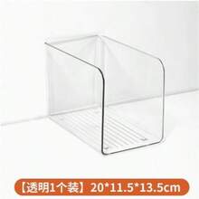 Giá đỡ sách bằng acrylic trong suốt dày 1/2 chiếc, dung tích lớn, thiết kế tối giản, nhiều kiểu dáng để lựa chọn. Thích hợp để làm giá sách phòng ngủ, kệ đựng sách trong nhà, hộp đựng đồ gia đình. - Nhiều màu - Xem 14