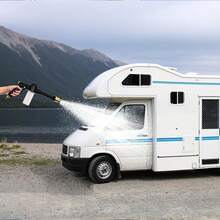 1pc High Pressure Car Wash Water Gun With Foam Bottle - Long Handle Sprayer, RV/Motorhome Cleaning, Home Garden Watering Tool - A - View 6