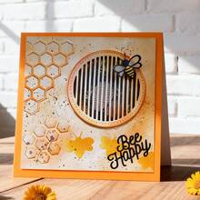 Creative Round Shutters Dies, DIY Scrapbooking Album And Embossing Stencil, Greeting Card Making Tool, Card Paper Cutting Crafts ,Gift Card Making Template Die Cuts. - perak - View 2