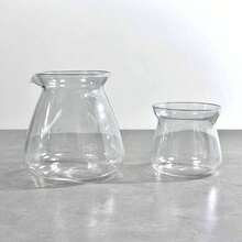 1个日式ins风玻璃咖啡壶，小众创意咖啡杯，极简手冲咖啡分享壶，品鉴杯 - 透明 - 查看 6