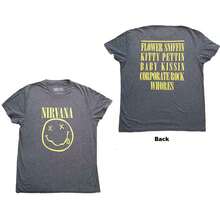 Nirvana Flower Sniffin Brindle T Shirt - 斑紋 - 查看 4