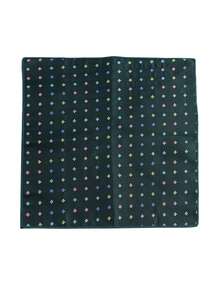 ZLQ&GOU Bộ 3 món bằng vải jacquard polyester màu xanh lá cây (bao gồm cà vạt, khăn tay và ghim cài ve áo), thích hợp cho các bữa tiệc và sự kiện. - màu xanh lá - Xem 3