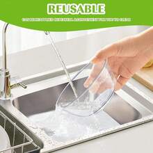 10/25 Pastry Bowls, Transparent Bowls, Kitchen Seasoning Plates, Soy Sauce Plates, Vinegar Plates, Garlic Dipping Bowls, Suitable For Parties, Snacks, Ice Cream Fruit Bowls, Desserts, Soup Snacks, Household Or Event Party Supplies - Clear - View 4