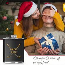 1pc 7oz Stainless Steel Portable Flask - Life Is Full Of Important Choices - Suitable For Interesting Golfers, Professional Outdoor Enthusiasts, Unique Gift For Men, Ideal For Outdoor Activities, Parties, Special Occasions, And A Thoughtful Father's Day Present. - Multicolor - View 10