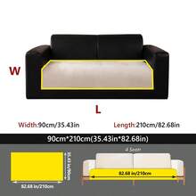 1 buah Sarung Sofa Beludru Lembut Anti Selip untuk Semua Musim, Dapat Dicuci, Pelindung Furnitur Ruang Tamu Ramah Hewan Peliharaan - Krem - View 15