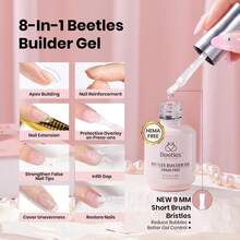 Beetles HEMA-Free Nail Tips Glue Kit, All-In-One Nail Extension Kit For Press On False Nails, DIY Salon Manicure At Home - 4Pcs 15Ml HEMA-free Nail Tips Glue Kit - View 4