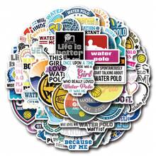 60张水球乙烯基贴纸，美观实用，适用于剪贴簿、日记、保险杠、滑板、水瓶、头盔、水杯、汽车贴纸等。 - 彩色 - 查看 9