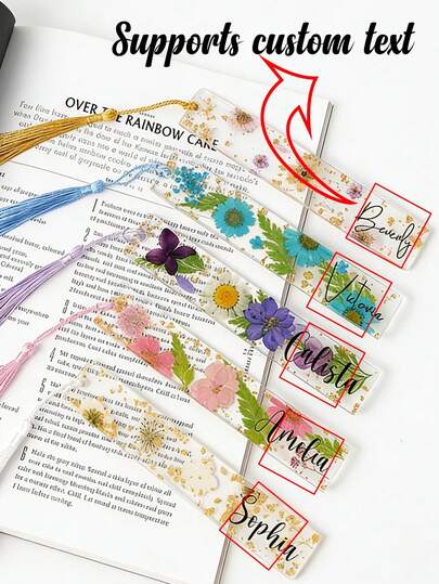 Dấu trang bằng nhựa hình hoa cúc dập nổi theo yêu cầu, Dấu trang bằng nhựa có tên, Dấu trang hoa, Dấu trang hoa cúc, Dấu trang dành cho nữ, Dấu trang cá nhân hóa, Dấu trang tùy chỉnh, Dấu trang có tên, Dấu trang bằng nhựa, Thích hợp cho mùa tựu trường