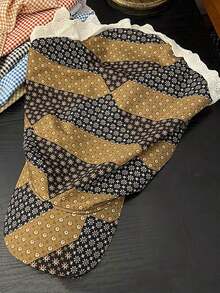1pc Unisex Quick-Drying Leopard Lace Brim Cap Headwear Bandana Scarf Face Cover, Multifunctional Outdoor Neck Gaiter Suitable Hiking, Cycling, Casual, Beach, Daily Use - 樣式 1 - 查看 2