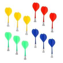 3-10pcs Set Bright Magnetic Darts, 85mm, Suitable For Indoor Games And Parties, Random Colors - Multicolor - View 1