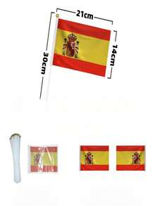 5/10/20pcs 21*14cm Puerto Rico Mexico Handheld Small Flags, 2026 World Cup National Team Cheering Hand Flags, Football Fan Stadium Support Banners, Vuvuzela Accessories, Father's Day Gift, July 4th Independence Day Decor, Wedding Graduation Bachelor Party Decoration, Indoor Home Room Soft Decor, Outdoor Yard Garden Scene Decoration - A - View 19