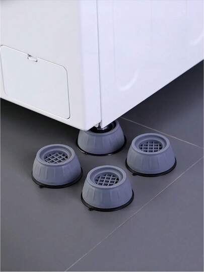 Almohadillas antivibración para lavadora, elevadores de Base, pies de refrigerador a prueba de humedad, cubiertas de absorción de impacto, 8 Uds./4 Uds. HHMI