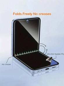 2片装防窥屏保护膜，兼容三星 Galaxy Z Fold 2 5G/Galaxy Z Fold 3 5G/Galaxy Z Fold 4/Galaxy Z Fold 5/Galaxy Z Fold 6/Galaxy Z Fold 7/Galaxy Z Flip 3 5G/Galaxy Z Flip 4/Galaxy Z Flip 5/Galaxy Z Flip 6/Galaxy Z Flip 7 系列 - 黑色 - 查看 2