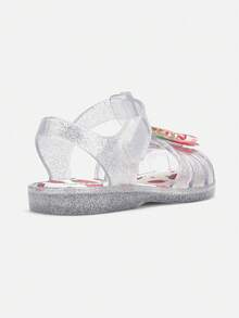 Balabala 女童果冻凉鞋，夏季防滑婴儿凉鞋，2025 新款 - 白色調 - 查看 5