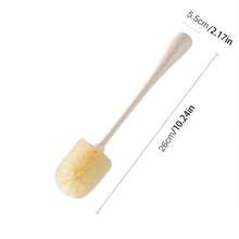 Cup Cleaning Brush, Long Handle Cup Cleaner, Suitable For Cups, Bottles, Blenders, Household Cleaning - Mint Green - View 6